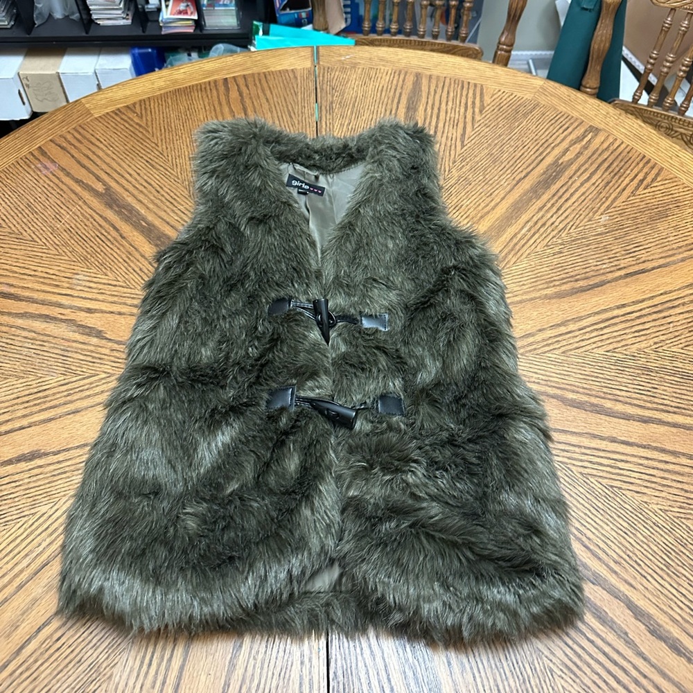 Fake Fur Girls Vest